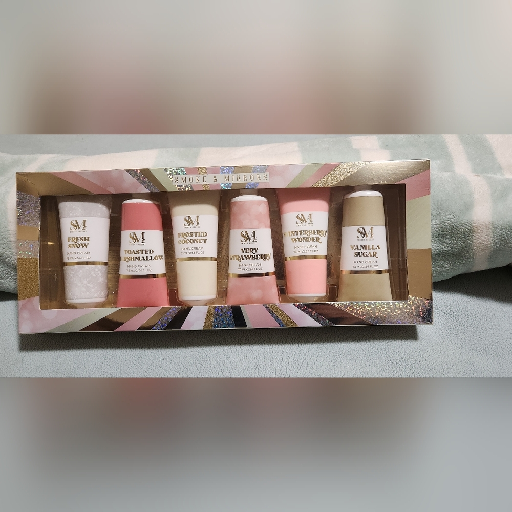 Smoke & Mirrors 6 pc hand cream collection